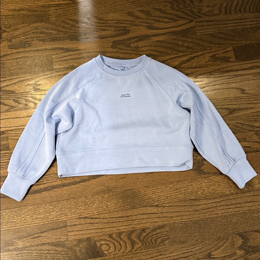 Zara Soft Blue Matching set with top and skort - Picture 3 of 5